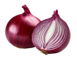 red onions isolated on transparent background png