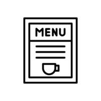 Price List Line Icon Design vector