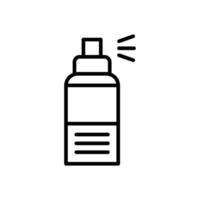 Spray Paint Line Icon Design vector