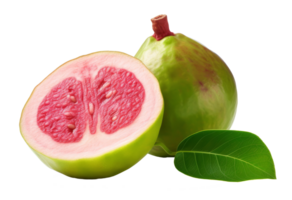 guayaba aislado en transparente antecedentes png