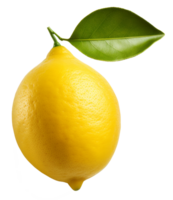 citron isolé sur transparent Contexte png