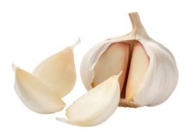 Knoblauch isoliert auf transparent Hintergrund png