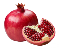 granatäpple isolerat på transparent bakgrund png