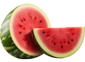 vattenmelon på transparent bakgrund png