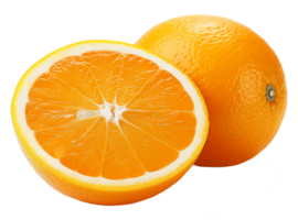 Orange isolé sur transparent Contexte png