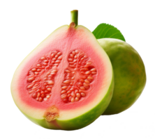 guayaba aislado en transparente antecedentes png