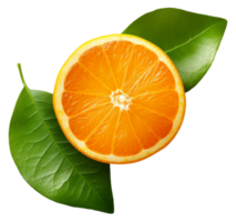 orange isolerat på transparent bakgrund png