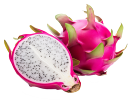 dragonfruit isolated on transparent background png