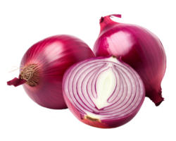 red onions isolated on transparent background png