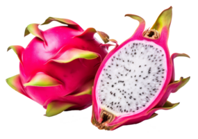 dragonfruit isolated on transparent background png