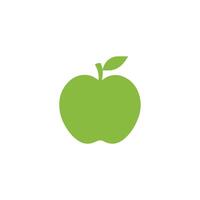 Apple food icon black background design. vector