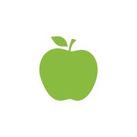 Apple food icon black background design. vector