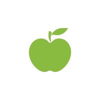 Apple food icon black background design. vector