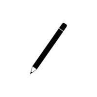 pencil icon in trendy flat style vector
