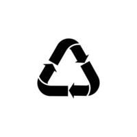 recycle icon illustration symbol vector