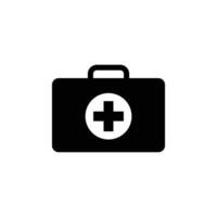 first aid box icon,medical kit icon vector