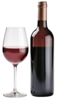 vinho isolado em transparente fundo png