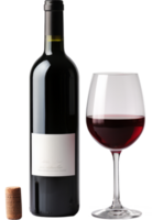 vinho isolado em transparente fundo png