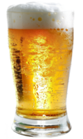 Bier Glas isoliert auf transparent Hintergrund png