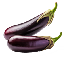 eggplant isolated on transparent background png