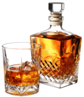 wisky isolated on transparent background png