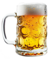 Bier Glas isoliert auf transparent Hintergrund png