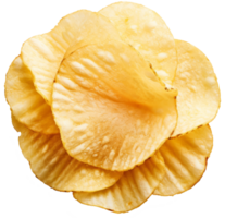 potatis pommes frites isolerat på transparent bakgrund png