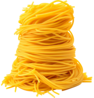 spaghetti roh isoliert auf transparent Hintergrund png