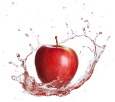 manzana aislado en transparente antecedentes png