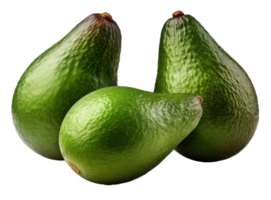 aguacate aislado en transparente antecedentes png