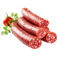 sausage isolated on transparent background png