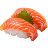 Sushi lista isolado em transparente fundo png