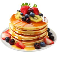 pancake isolated on transparent background png