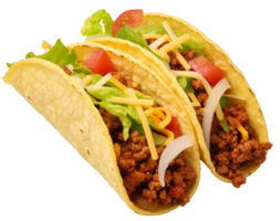 taco aislado en transparente antecedentes png