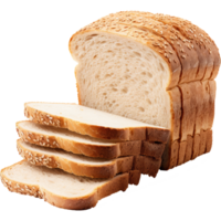 bread homemade isolated on transparent background png