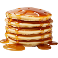 pancake isolated on transparent background png