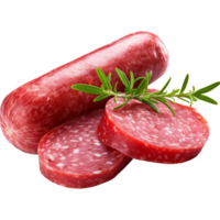 sausage isolated on transparent background png