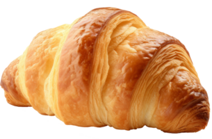croissant isolated on transparent background png