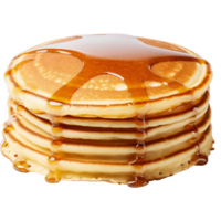 pancake isolated on transparent background png