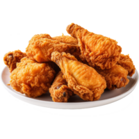 fried chicken isolated on transparent background png