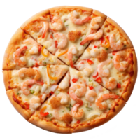 italiensk pizza isolerat på transparent bakgrund png
