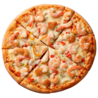 italian pizza isolated on transparent background png