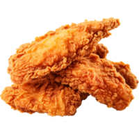 fried chicken isolated on transparent background png