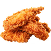 frito frango isolado em transparente fundo png