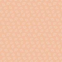 Contour drawing autumn leaves Seamless pattern in trendy soft shades Abstract background Texture Isolate EPS Backdrop, wrapping or wallpaper, posters, banner, brochures or web, price tag, label design vector