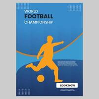 campeonato mundial de futbol vector