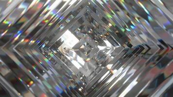 Multifaceted Crystal with Reflective Angles video