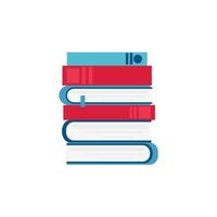 Stack of books icon. vector