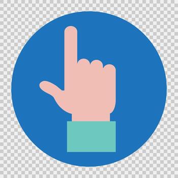 Hand Pointer Icon vector