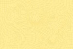 Yellow retro psychedelic checkerboard pattern. Groovy funky textures. vector